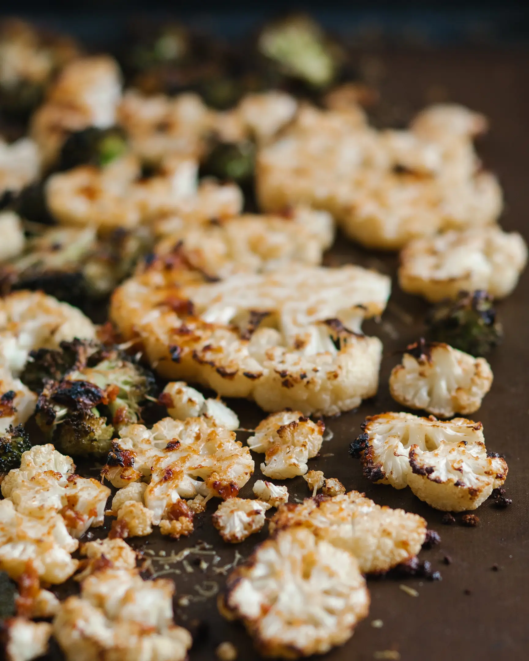 Backed vegetables. On the baking dish are vegetables, baked with marinade.